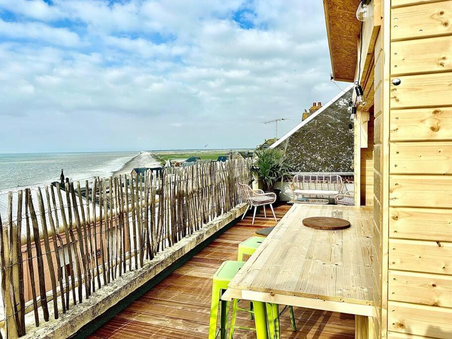 La Terrasse D'Ault Apartment Bagian luar foto